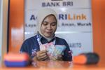 Volume transaksi AgenBRILink periode Januari-Juni 2025