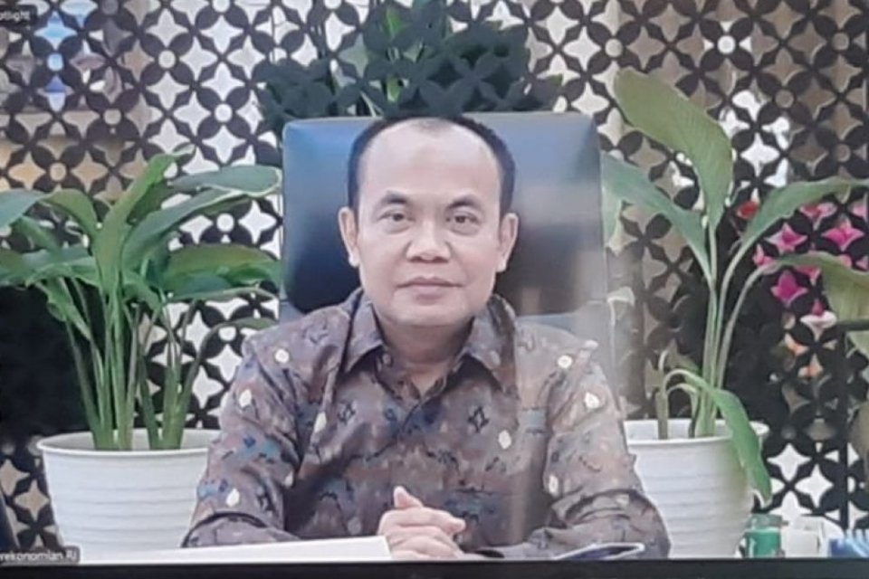 Sekretaris Kementerian Koordinator Bidang Perekonomian Susiwijono Moegiarso