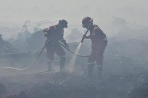 Karhutla hari kelima di Muaro Jambi