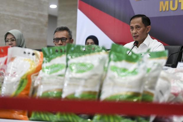 Kasus beras premium oplosan naik ke tahap penyidikan