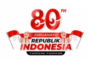 Filosofi Logo HUT RI 80