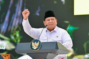 Presiden Prabowo dalam harlah Partai Kebangkitan Bangsa (PKB) ke-27, Rabu (23/7). 