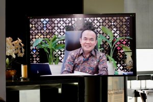Sekretaris Kementerian Koordinator Bidang Perekonomian Susiwijono Moegiarso