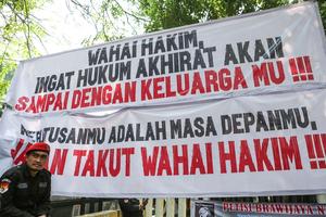 Aksi dukungan untuk Hasto Kristiyanto