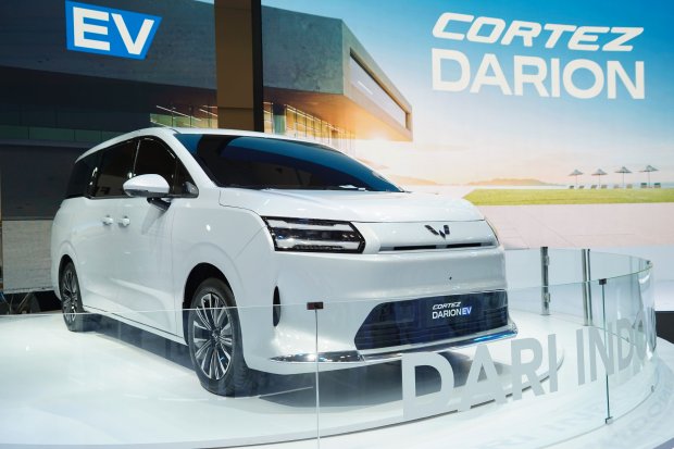 Pameran Otomotif GIIAS 2025 (Foto: Katadata/Fauza Syahputra)