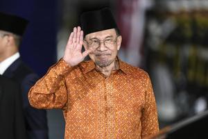 PM Malaysia Anwar Ibrahim tiba di Indonesia