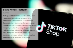 Biaya admin seller Tiktok Shop By Tokopedia