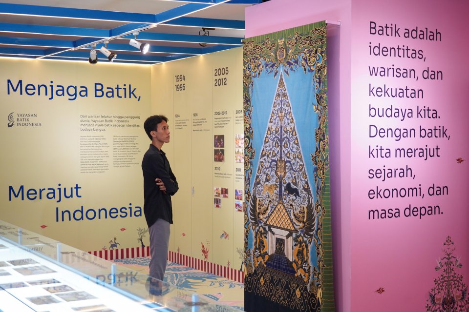 Gelar Batik Nusantara 2025 (Foto: Katadata/Fauza Syahputra)