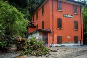 Tanah longsor di Italia