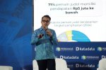 Direktur Eksekutif KIC, Fakhrido Susrahardiansyahdalam Katadata Policy Dialogue di Jakarta Selasa (5/8).
