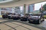 Kejaksaan Agung menyita lima mobil terkait kasus Riza Chalid. Foto: Ade Rosman/Katadata