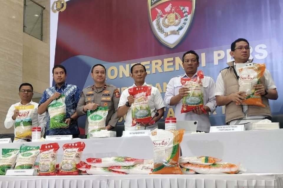 beras, polri, wilmar