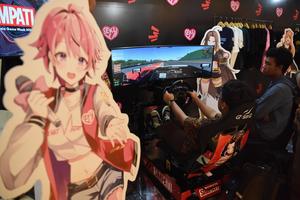 Pameran industri gim Indonesia Game Week 2025