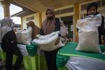 Capaian penyaluran Bansos beras