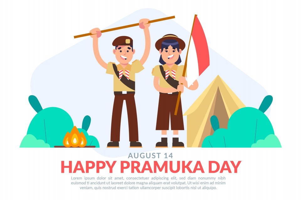 Amanat upacara Hari Pramuka 2025