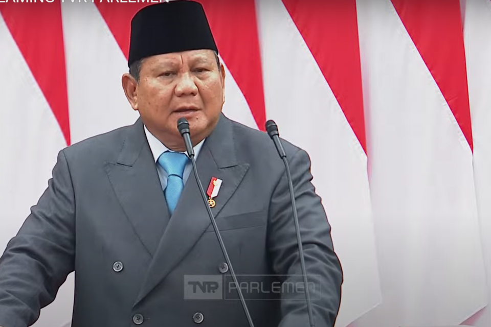 Presiden Prabowo Subianto puji jokowi, prabowo puji soekarno, prabowo puji megawati,