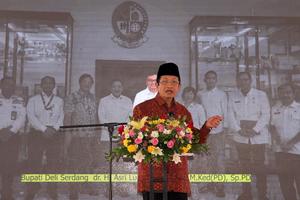 Menag hadiri peletakan batu pembangunan jembatan wihara