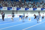 World Humanoid Robot Games pertama di dunia yang digelar di Beijing, Cina pada 15 – 17 Agustus