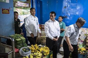Menteri Pertanian tinjau stok beras di Pasar Bulu Semarang