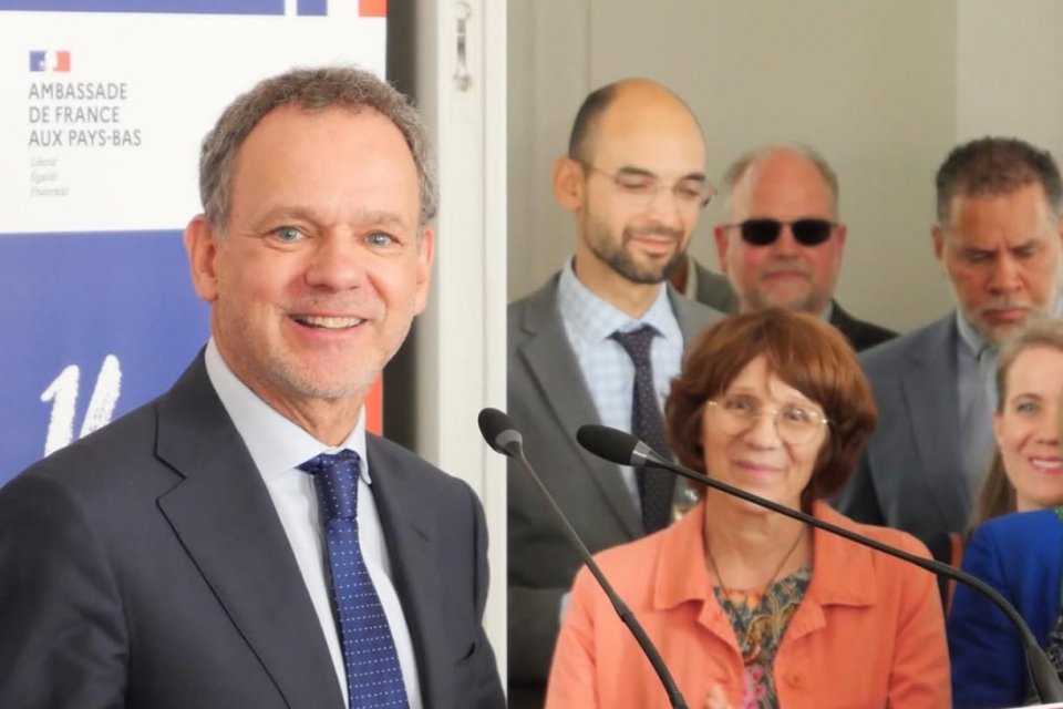 Menteri Luar Negeri Belanda Caspar Veldkamp