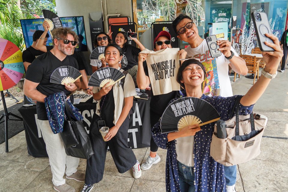 Katadata Green Collabs Blok M: Selaras Urban 2025 (Foto: Katadata/Fauza Syahputra)