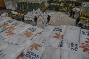 Stok beras nasional hingga akhir 2025
