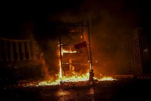 Aksi unjuk rasa di Kwitang