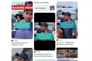 Cek fakta video Reza Rahadian mendatangi demo 25 Agustus 2025