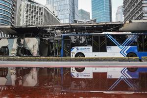 Tarif Transjakarta dan MRT gratis selama perbaikan pasca kericuhan