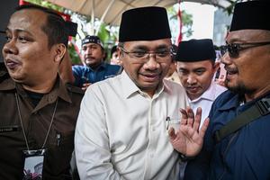 Yaqut Cholil Qoumas usai jalani pemeriksaan di KPK