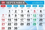 Kalender September 2025