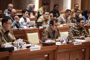 Raker Komisi I DPR dengan Komdigi