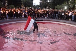 Aksi solidaritas untuk Indonesia