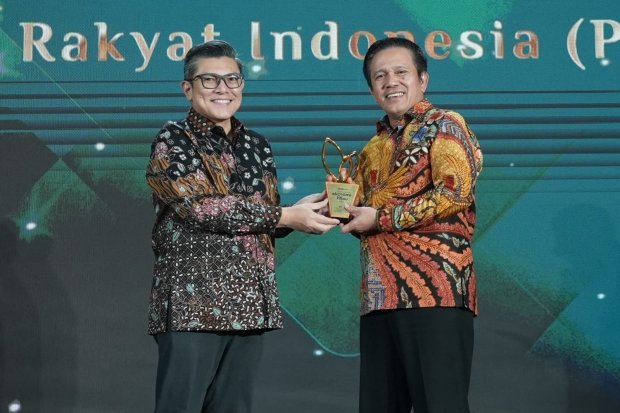 BRI Peroleh Anugerah Ekonomi Hijau 