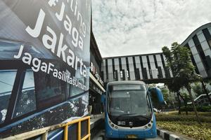 Halte Senen Sentral jadi Halte Jaga Jakarta