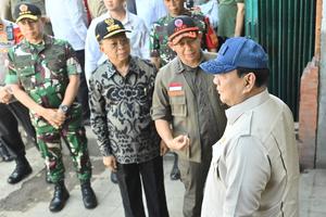 Presiden tinjau lokasi terdampak banjir Bali