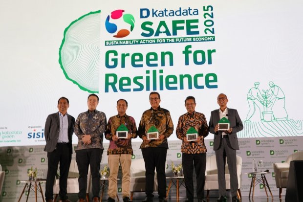 PT Indonesia Infrastructure Finance turut berpartisipasi dalam Katadata Sustainability Action for the Future Economy (SAFE) 2025, Rabu (10/9/2025).