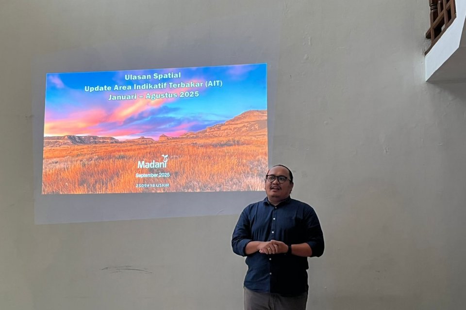 Pantau Gambut, Madani, karhutla