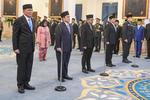 Presiden Prabowo Subianto lantik sejumlah menteri