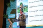 Menteri Koordinator Bidang Perekonomian Airlangga Hartarto menjadi keynote speaker di kumparan Green Initiative Conference 2025.
