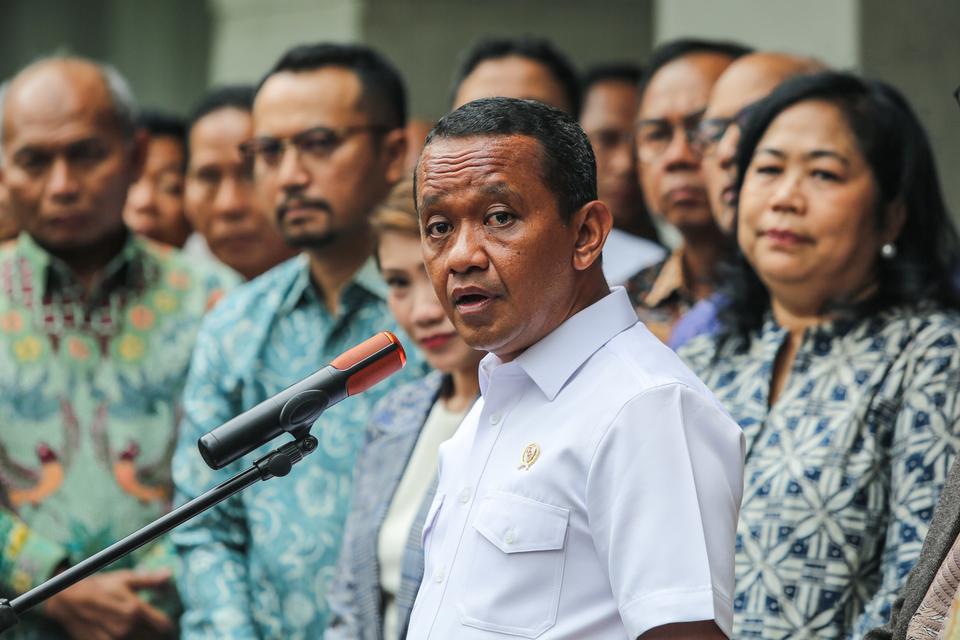 bahlil, bencana, sumatera