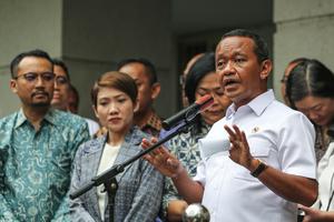 Konferensi pers Menteri ESDM soal impor BBM nonsubsidi