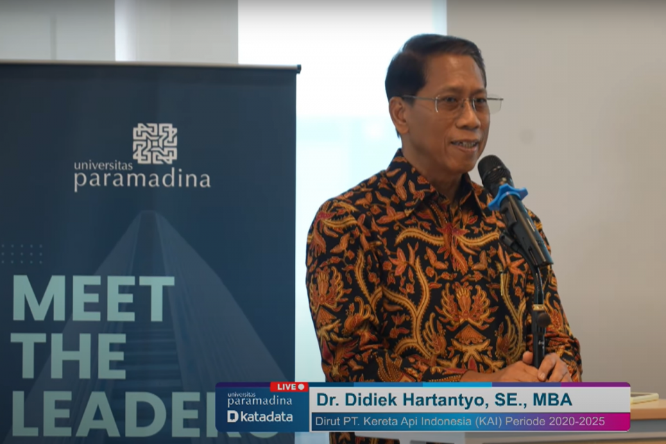 Mantan Direktur Utama PT Kereta Api Indonesia atau KAI Didiek Hartantyo, whoosh, kereta cepat,