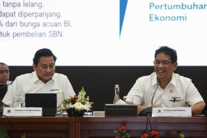 Konferensi pers APBN KiTa (Foto: Katadata/Fauza)