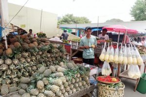 Pedagang Nanas UMKM BRI