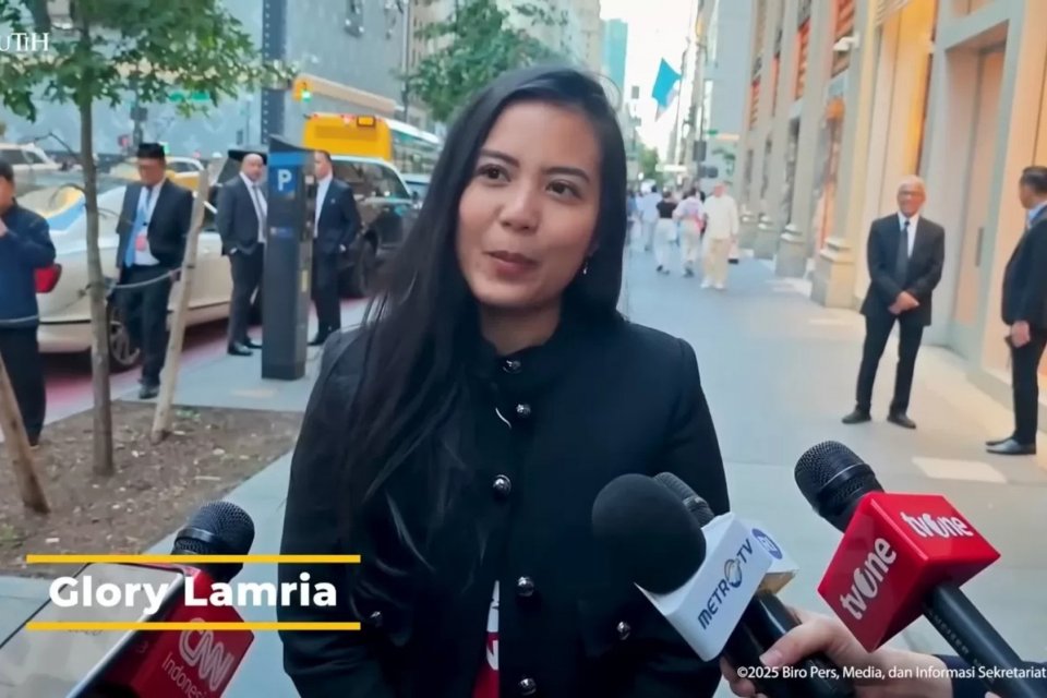 Siapa Glory Lamria yang Sambut Prabowo Jelang Pidato PBB?