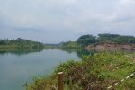 Lahan bekas tambang jadi waduk