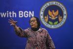 Konferensi pers BGN terkait kasus keracunan