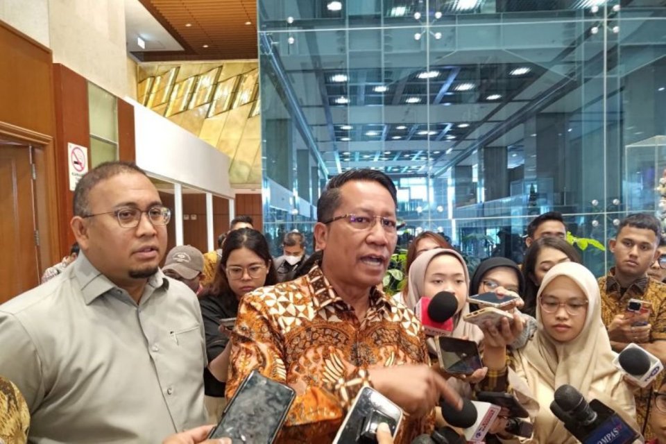 Menteri Hukum Supratman Andi Agtas menyampaikan bahwa fungsi BP BUMN di DPR, Jumat (26/9)