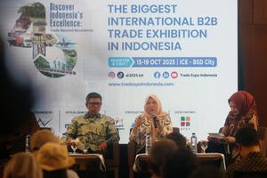 Konferensi Pers pelaksanaan Trade Expo Indonesia 2025